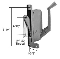 CRL Right Hand Awning Window Operator for Look and Rusco Windows