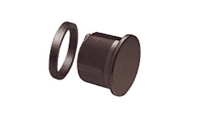 CRL Dark Bronze Mortise Dummy Cylinder