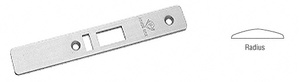 CRL Aluminum Radius Faceplate for AR4513 Series Deadlatch Locks