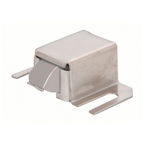 CRL Brushed Stainless Finish Shower Door Catch with Stainless Steel Tip