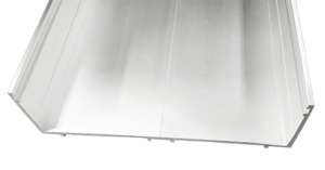 CRL-U.S. Aluminum White KYNAR® Paint Head/Sill Channel - 24'-2"