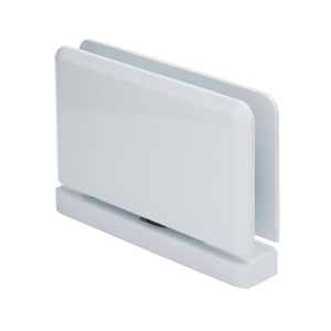CRL White with Chrome Accent Senior Prima 01 Series Top or Bottom Mount Hinge