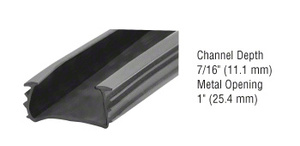 CRL 1" Adaptor Glazing Vinyl for WA175 Adapter Channel