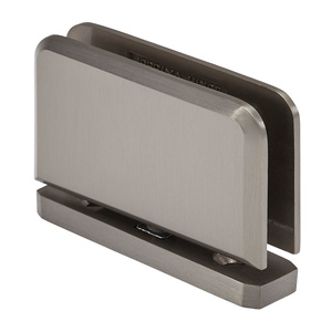 CRL Brushed Nickel Junior Prima 01 Series Top or Bottom Mount Hinge