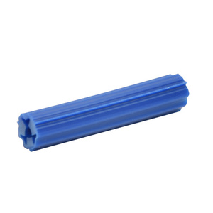 CRL 1-1/2" Length Blue Plastic Screw Anchors - 5/16" Hole