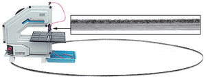 CRL 62" Replacement Diamond Coated Band Saw Blade for the DTB5000