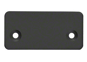 Matte Black 200X Series Pre-Treated Decorative End Cap