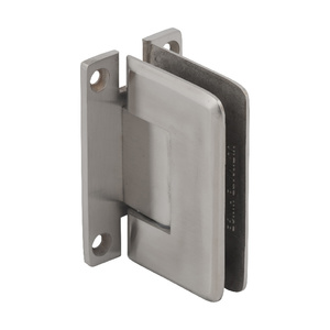 CRL 316 Brushed Stainless Steel Ultimate 037 Series Wall Mount 'H' Back Plate Hinge