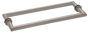 CRL Brushed Nickel 24" MT Series Back-to-Back Towel Bar