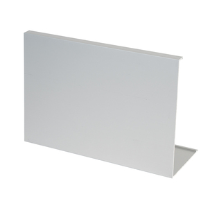 CRL Turboflex Mill Aluminum 120" Cover for Fascia Mount Base Shoe