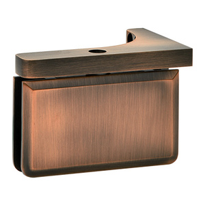 Brushed Bronze Wall Mount with Reversible "L" Bracket Montreal Series Hinge