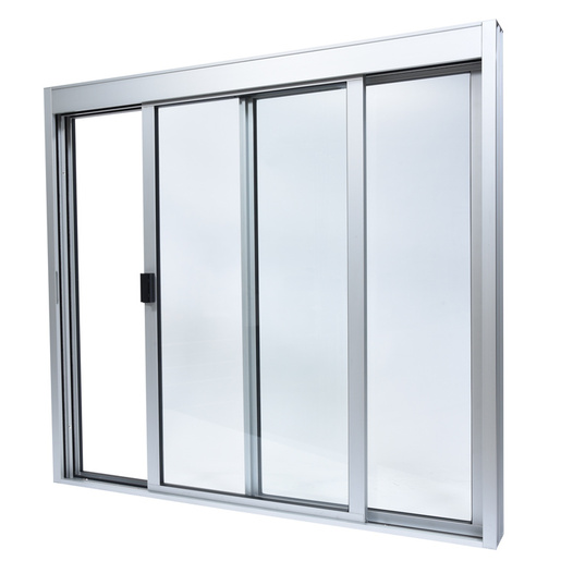 CRL Satin Anodized Standard Size Manual DW Deluxe Service Window Glazed ...