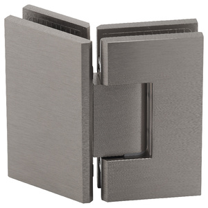Brushed Nickel 135° Glass to Glass Maxum Series Hinge