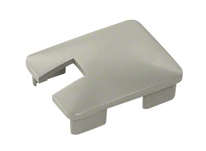 CRL Beige Gray Notched Cap for 180 Degree End Post