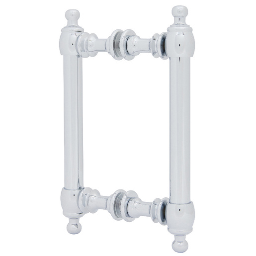 CRL Polished Chrome 6" Colonial Style Back-to-Back Pull Handles