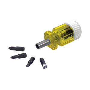 CRL 3" Magnetic Screwdriver with Four Bits