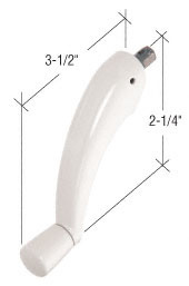 CRL White Pro-Drive Crank Handle