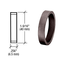 CRL Dark Bronze .256" Straight Cylinder Ring