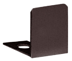 CRL Oil Rubbed Bronze End Cap for 3/8" Deep U-Channel