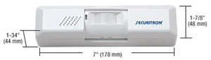 CRL Securitron® White Exit Motion Sensor 12 or 24 VDC
