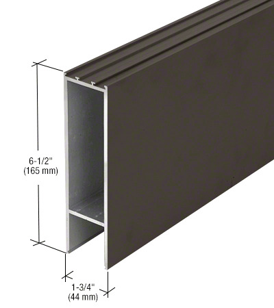 CRL-U.S. Aluminum Class I Bronze Black Anodized 6-1/2