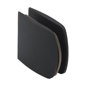 Oil Rubbed Bronze 2" X 1-3/4" Cambered Face Wall Mount Glass Clip