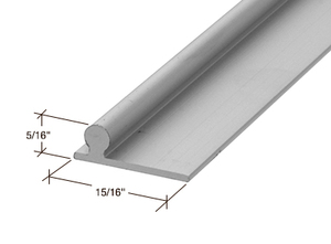 CRL Aluminum 120" Sliding Glass Door Replacement Rail