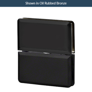 Custom Finish Glass-to-Glass for Overhead Fixed Transom Montreal Series Hinge