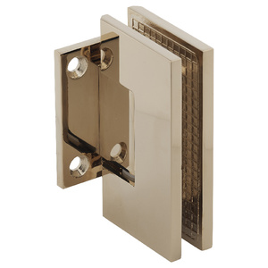 Lifetime Brass Wall Mount with Short Back Plate Maxum Series Hinge