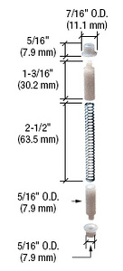 CRL Storm Door Hinge Pins