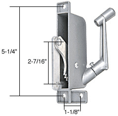 CRL Right Hand Awning Window Operator for Remington and Silverline