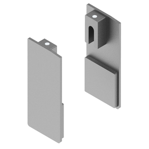 CRL70 Series Top Track Wall Mount Kit End Cap