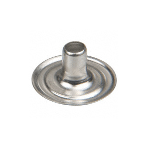 CRL Nickel on Brass Eyelet with 1/4" Barrel Upholstery Fasteners