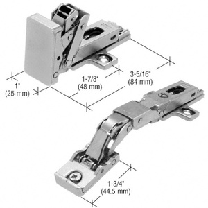 CRL UV European Style Glass-to-Wood Hinge