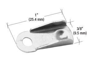 CRL Aluminum Flush Screen Clips - Bulk